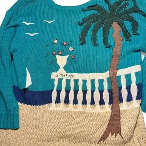 Cottagecore Italian Grandma B. Diffusion knit sweater Size M